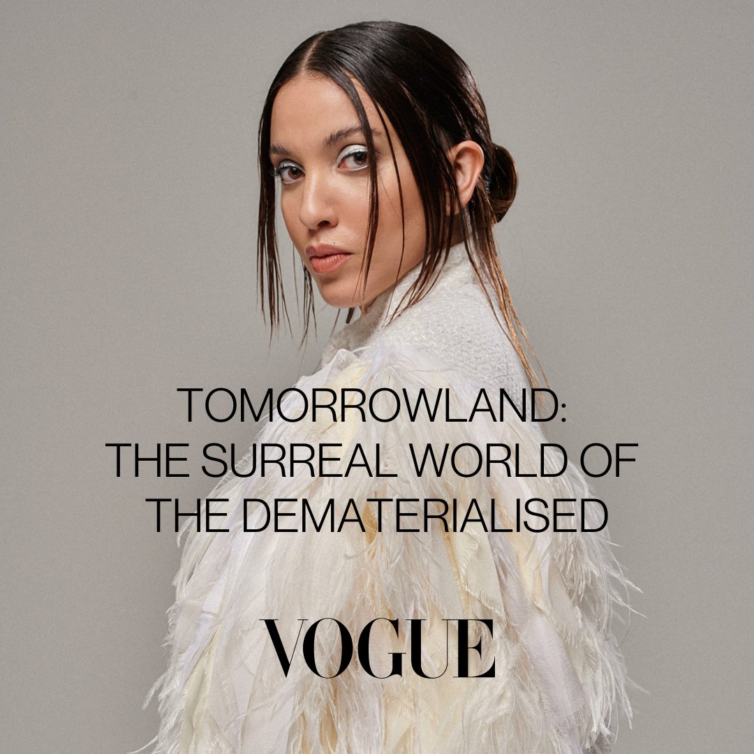 dematerialised's tweet photo. "[Virtual design is] not limited by the laws of physics. Designers can fully and completely lift their creativity to a hundred percent." - @m_h_d_v 

Enter the surreal world of DMAT through the eyes of @vogueph💫🪐

https://t.co/gpGyXCdi7y https://t.co/cStxZUrBol