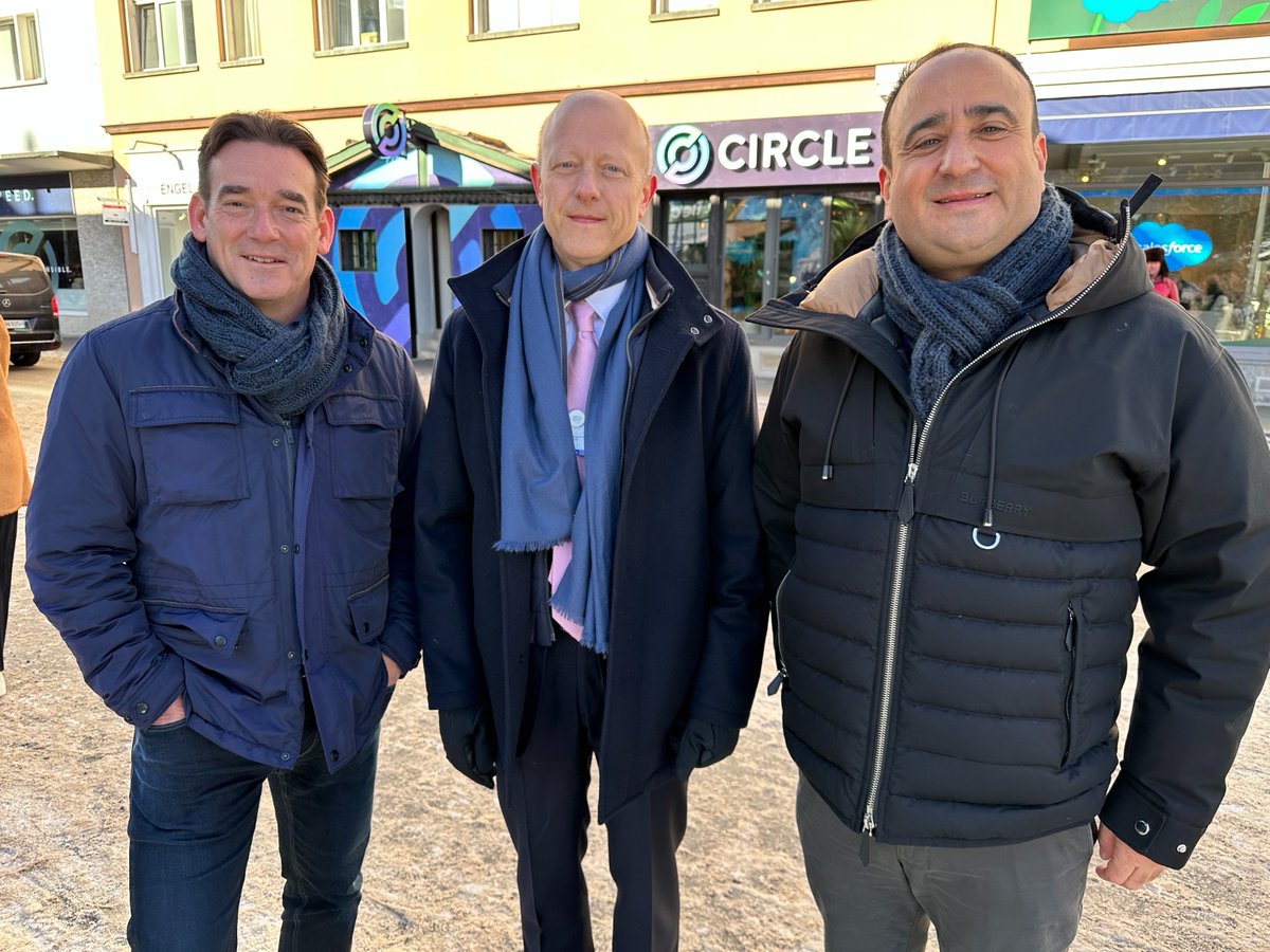 xerof_financial's tweet photo. Another busy day at #WEF23 meeting with @jerallaire and the fantastic team at @circle discussing how crypto supports refugees, equality in crypto at @femalequotient equality lounge, and attending the Swedish Lunch to listen to Tony Blair and other wonderful speakers. #xerof https://t.co/tMXYlSbeaw