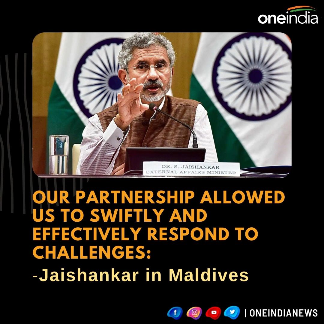 Oneindia's tweet photo. "It is a partnership that has enabled us to swiftly and effectively respond to challenges, as we saw recently during the Covid pandemic": jayshankar
#jayshanker #india #CovidIsntOver #corona #pendamic
https://t.co/85fdfy4zcC https://t.co/mgY64kl0NW