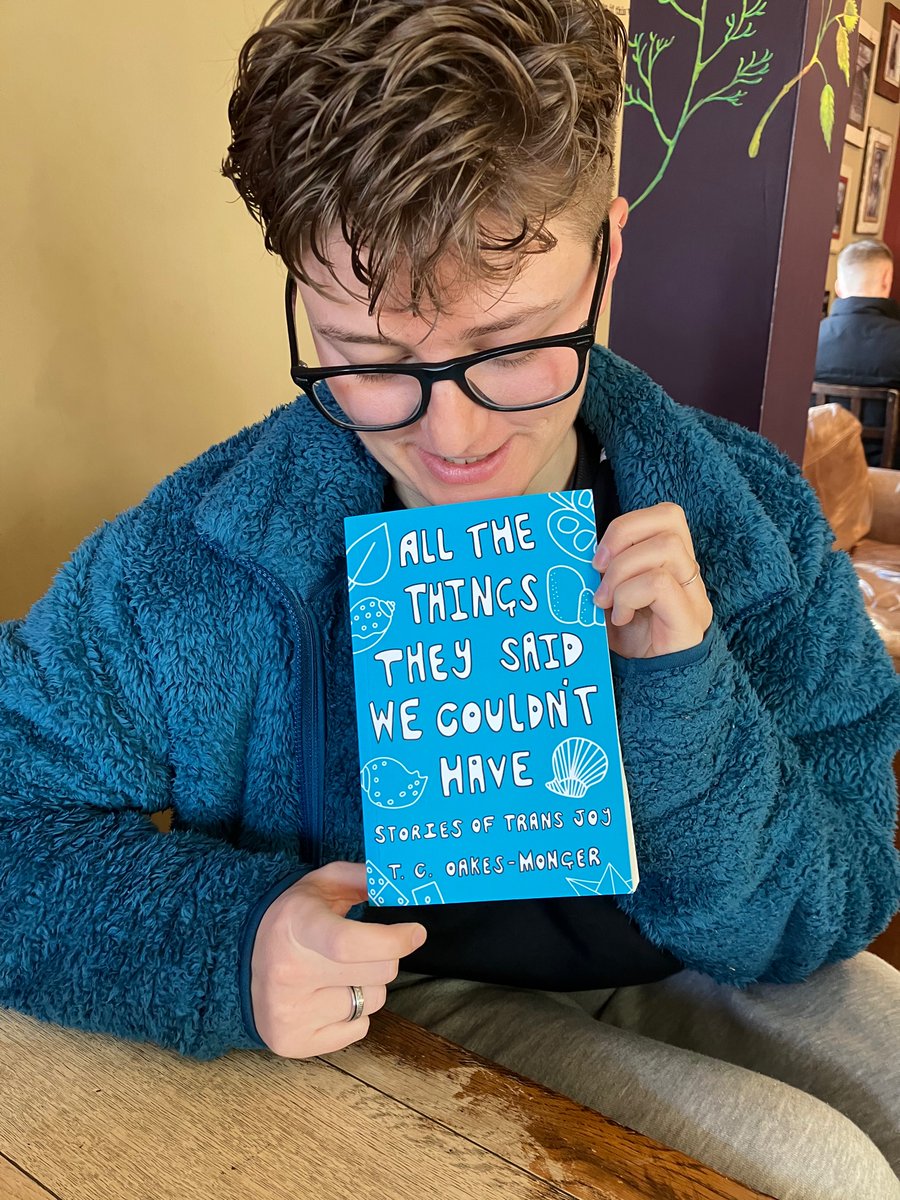 PUBLICATION DAY. 🏳️‍⚧️
It’s been another week of struggling to survive for trans folks. I wrote this book to be the other side, to tell the story of trans joy, of all the things they told us trans people couldn’t have. They were wrong about us.