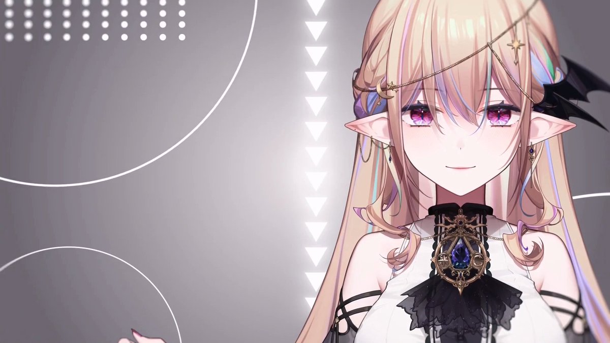 艾琳妮雅·裴利
M.E.所屬 Vtuber一期生 
youtube.com/@Arrynia

衣服*2型態*2，一套女僕一套小禮服。金髮赤眼type髮上帶點漸彩，非常亮麗。褐髮靛眼則是內斂沉穩，兩種都非常精緻。蕾絲、飾品、裙擺、袖套都細節滿滿。聲線是有點澀澀的姊姊聲線，我大方承認我就暈爛。

#ArrynVaer1 #EXITUS