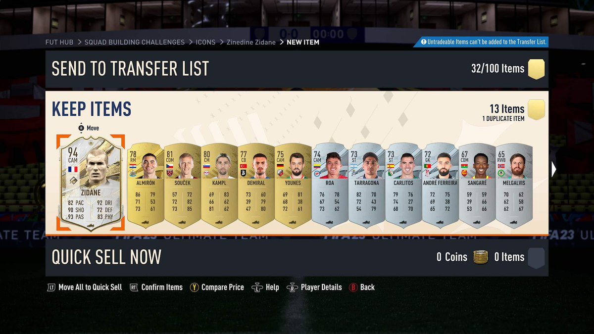 That one guy who's still opening packs just before TOTY: