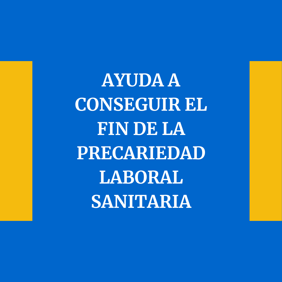 ¿Cómo puedo ayudar con una donación? 🤔

Desde #ASAES hemos iniciado nuestra campaña de donación, el dinero recaudado irá destinado integramente a la defensa legal de las víctimas de la #PrecariedadLaboral en el sector sanitario.

📩 juridico@asaes.es
asaes.es