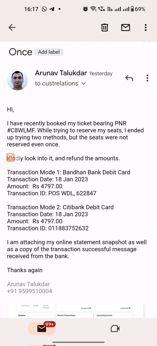 babalogyhq's tweet image. @flyspicejet poor response and pathetic customer service. PNR C8WLMF. Paid twice for SpiceMax upgrade, but was unsuccessful. Mailed my concern with proof, but haven't heard back. It's been 2 days. Contacted yr customer care, and they are clueless. #badservice #uselesscustomercare