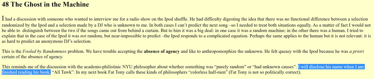 AleAnonMallo's tweet photo. @NachoOliveras @nntaleb @lexfridman It makes you think, it makes you laugh. https://t.co/YGKX49CtDb