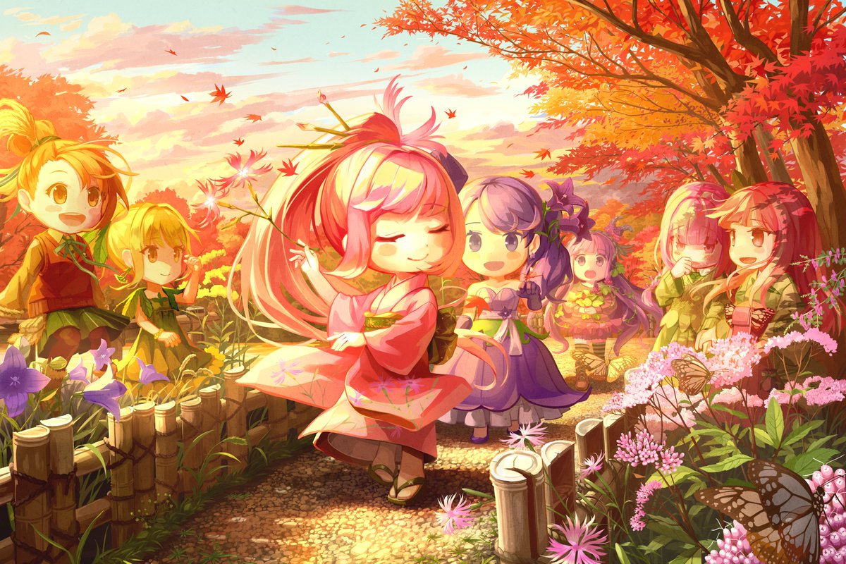 Kusanoko_Art#6 【Fine autumn day】 🍀01/22 22:00 (JST) around 🍀Start price : 0.2 ETH 🍀bidders benefit : coming Soon foundation.app/collection/kus…