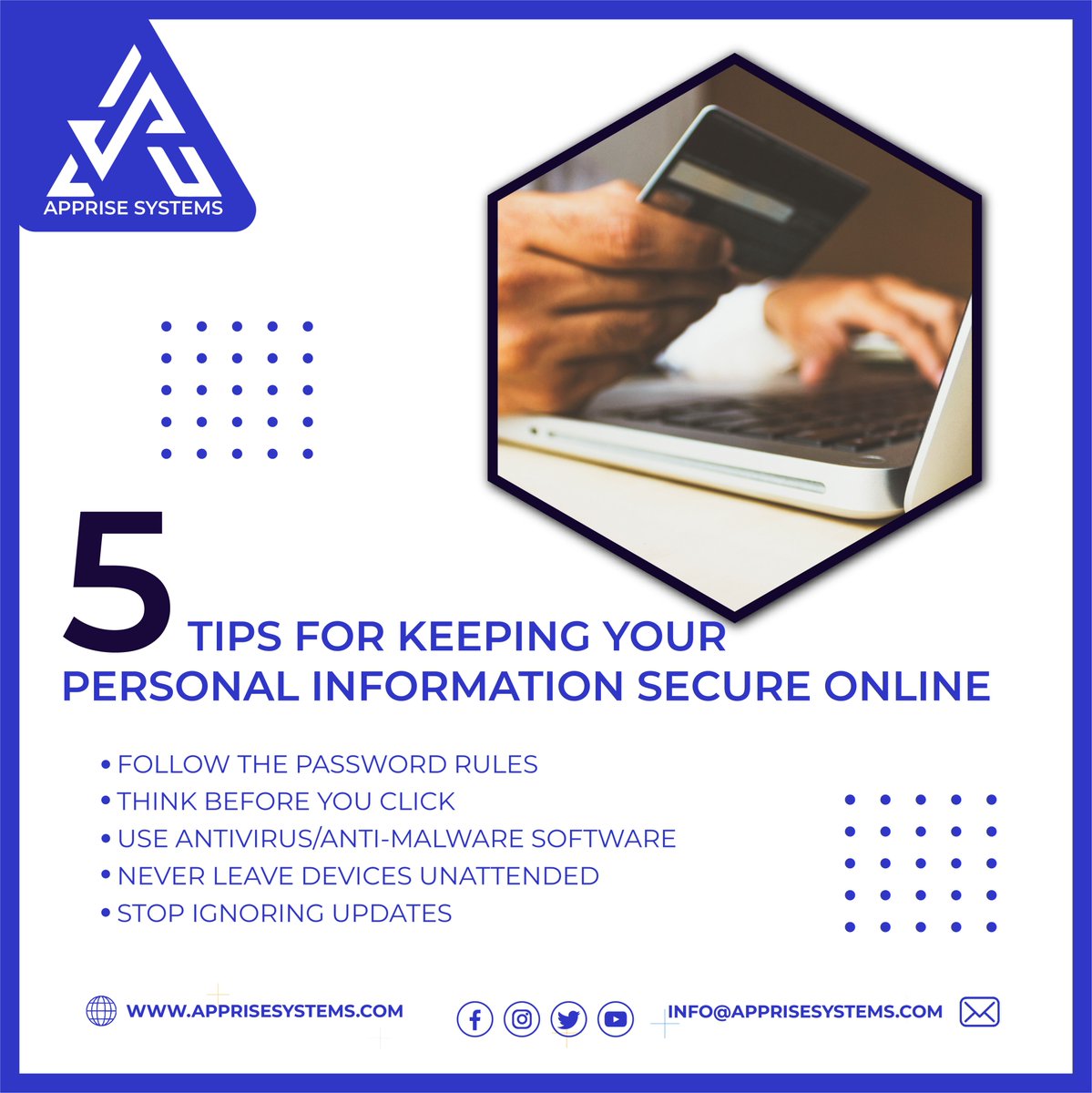 AppriseCyber's tweet photo. #cybersecurityin2023 #cybersecurityawareness #cybersecurityexpert #cyber #resilience #cybersecurityplan #howsecureare #AppriseSystems #AppriseSecurity #Infosec #cyberattack #Datasecurity #dataprotection #cybersecuritytraining #Securecoding #Securityreview https://t.co/sAAOwWn2KP