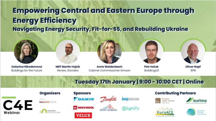cepi_eu's tweet photo. 🏡 Empowering Central and Eastern Europe through #EnergyEfficiency: navigating energy security, #Fitfor55 and Rebuilding #Ukraine (webinar) 👉 https://t.co/pTuwNIb6oB https://t.co/U4dgIs6YIk