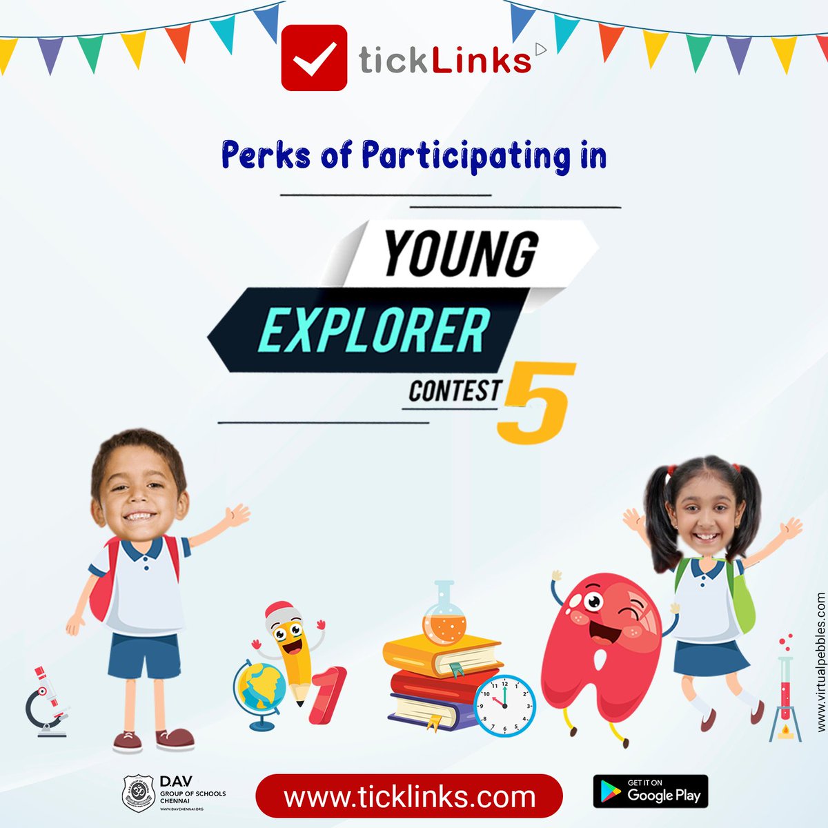 TicklinksApp's tweet photo. Ready to run your brains in a creative and fun learning approach and also receive a token of appreciation?

https://t.co/5r56PKdrS5

#schoolcontest #competition #schoolstudents #studentcontest #onlinecontest #onlinecompetition #funlearning #education #projectbased #youngexplorer https://t.co/lWeI2hFU7f