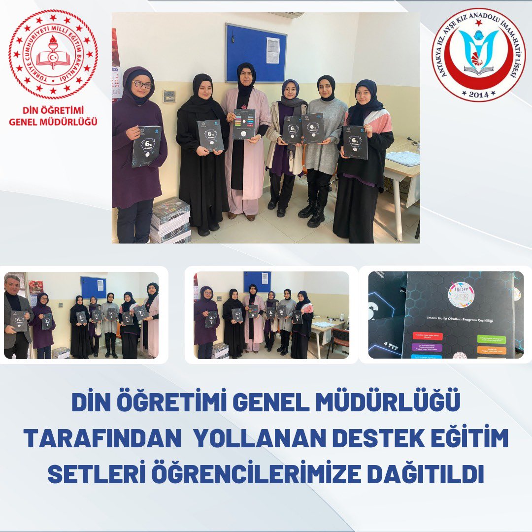 HzAyseAIHL's tweet photo. @meb_dinogretimi @SeyitAliBuyuk @AhmetTecimen @hatimder #HzAyşeEğitimdeÖncü https://t.co/fWk4SJjSKb