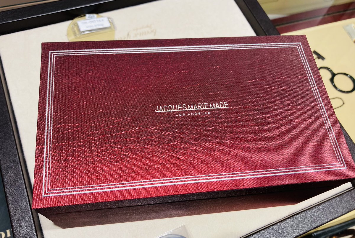 shibuo66's tweet photo. ゲット！！！

#ジャックマリーマージュ 
#jacquesmariemage https://t.co/9aRUMTdswx