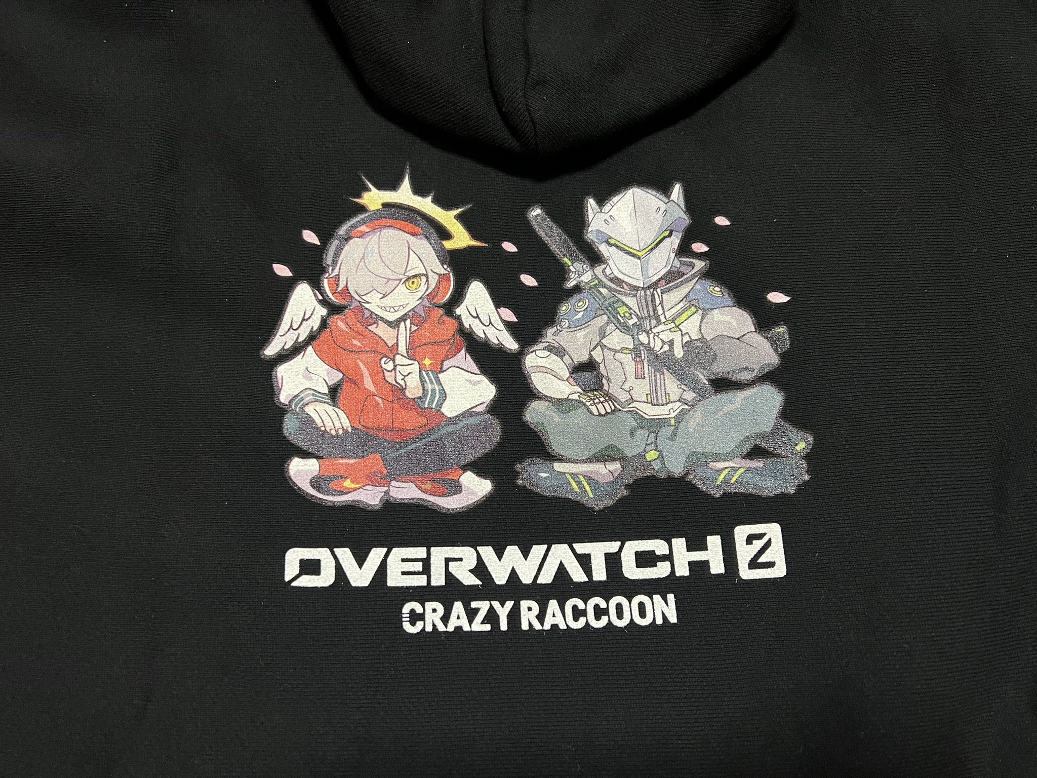 OVERWATCH2 CRAZY RACCOON だるまいずごっど パーカーXL OVERWATCH2 CRAZY RACCOON だるまいずごっど パーカーXL crazyraccoon