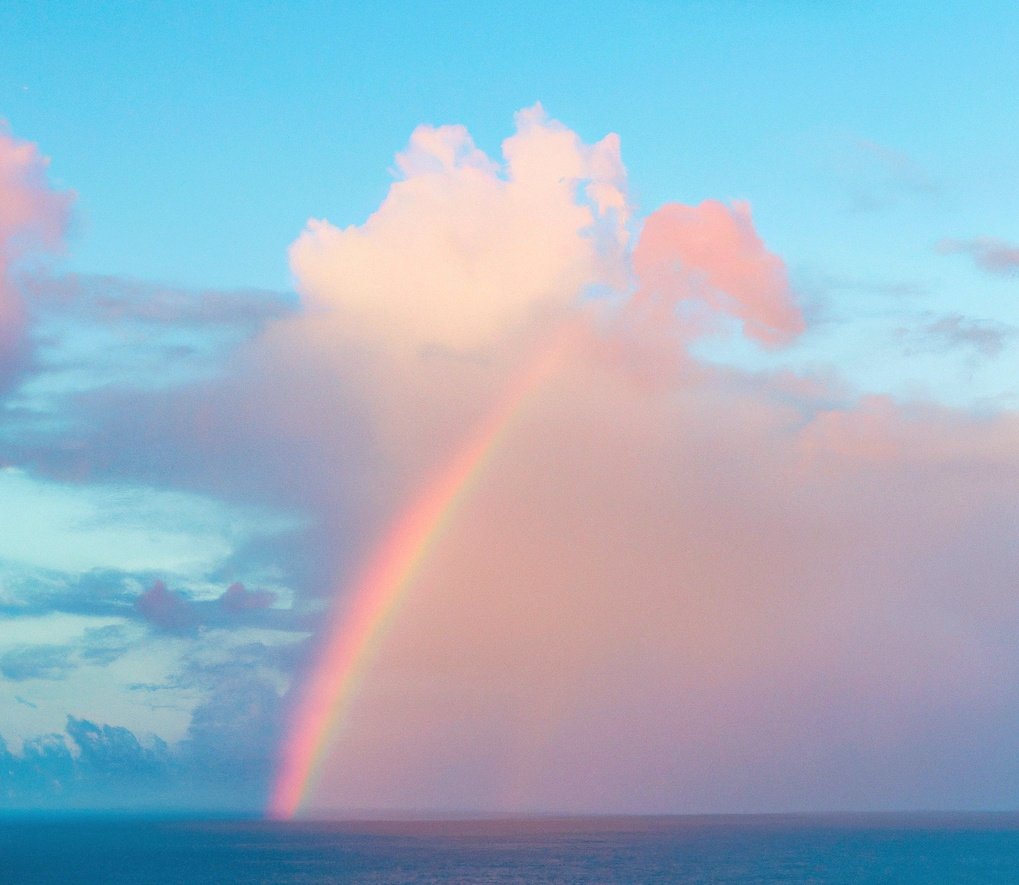 About clouds and rainbows ☁️🌈 #aiart