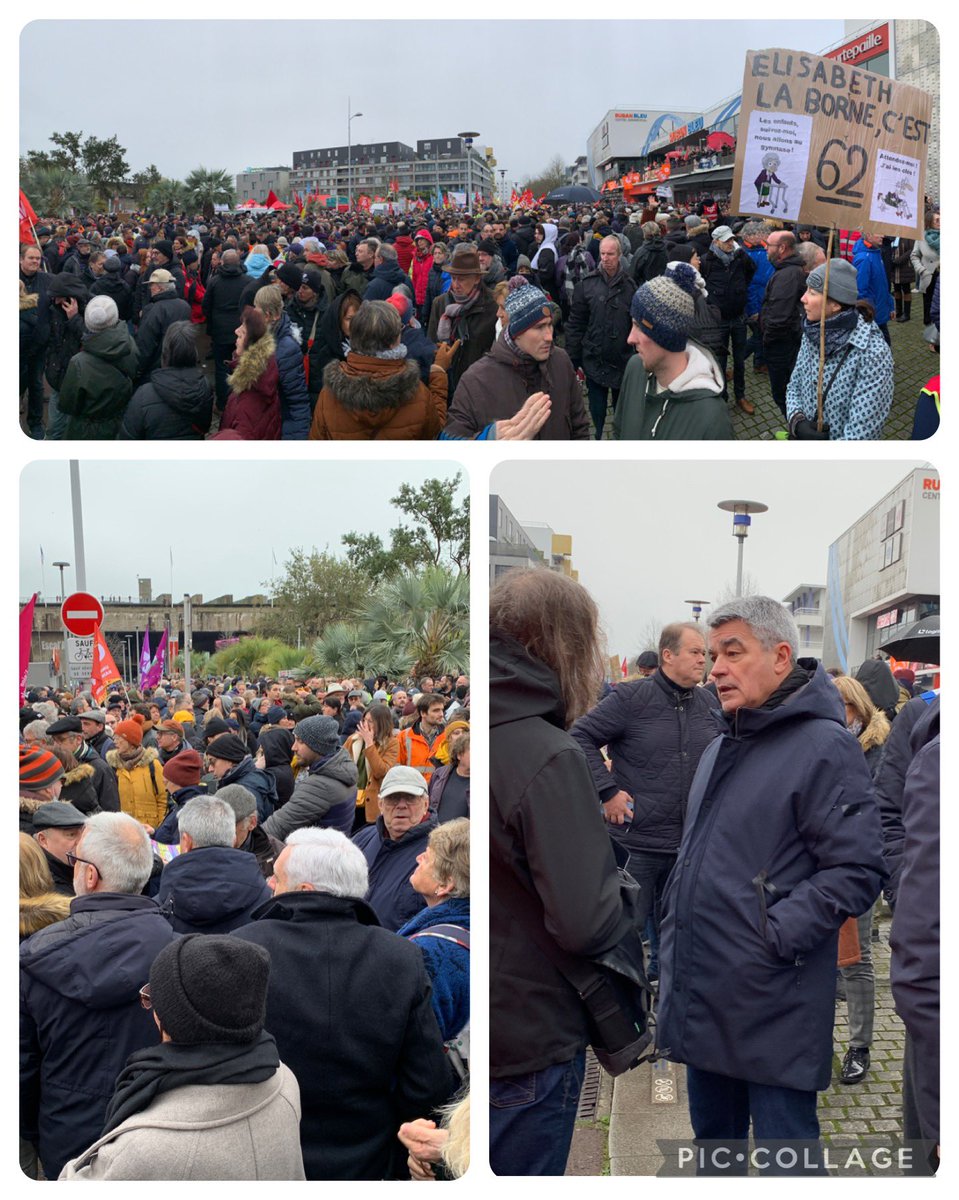 19 janvier : dans la rue pour dénoncer une réforme des retraites injuste et discriminatoire ! #travail #retraites #SaintNazaire
