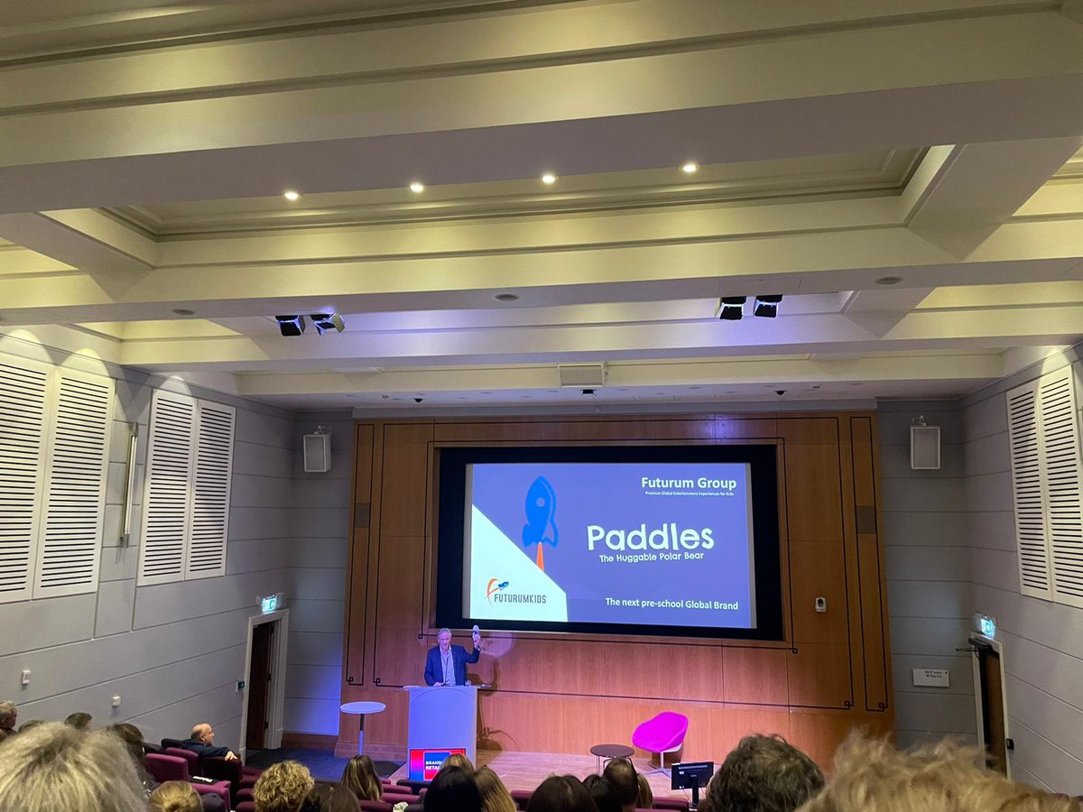 On Day One of the Brands Retail UK Winter Conference in London, our CEO, Francis Fitzpatrick, presented on the achievements of our Paddles IP to date, and why Paddles is destined for further success. 🚀 

We’re looking forward to Day Two. 🙌🏻

#animation #brandsretail #speech