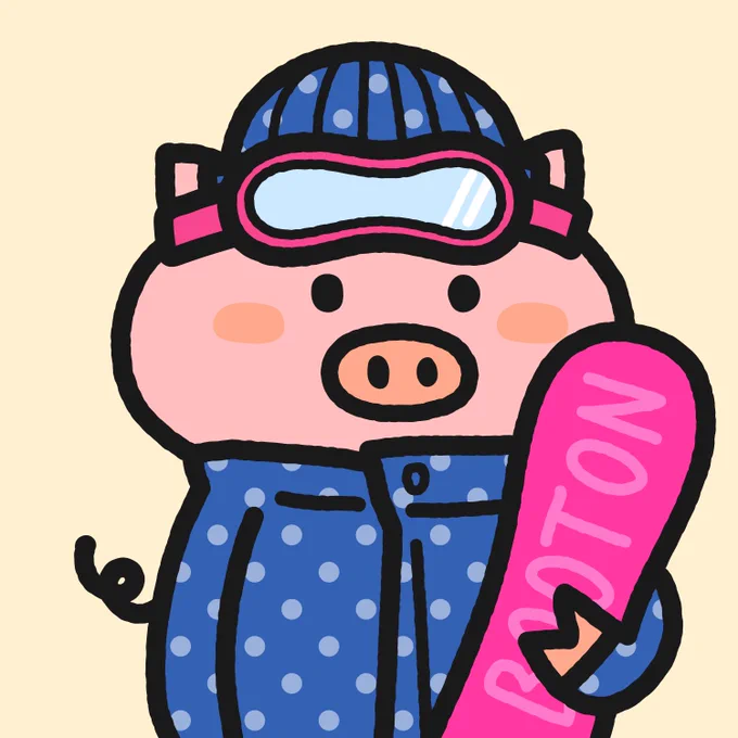 ハラペーさん()と共同で制作している「Cute Pigs NFT」が明後日から大阪ルクアイーレで開催されるNFTイベント展示されることになりましたNFT作品200点越えの大規模なイベントみたいなので、大阪住みで「NFTちょっと興味ある...」って人はぜひ!#NFT冬の展覧会  
