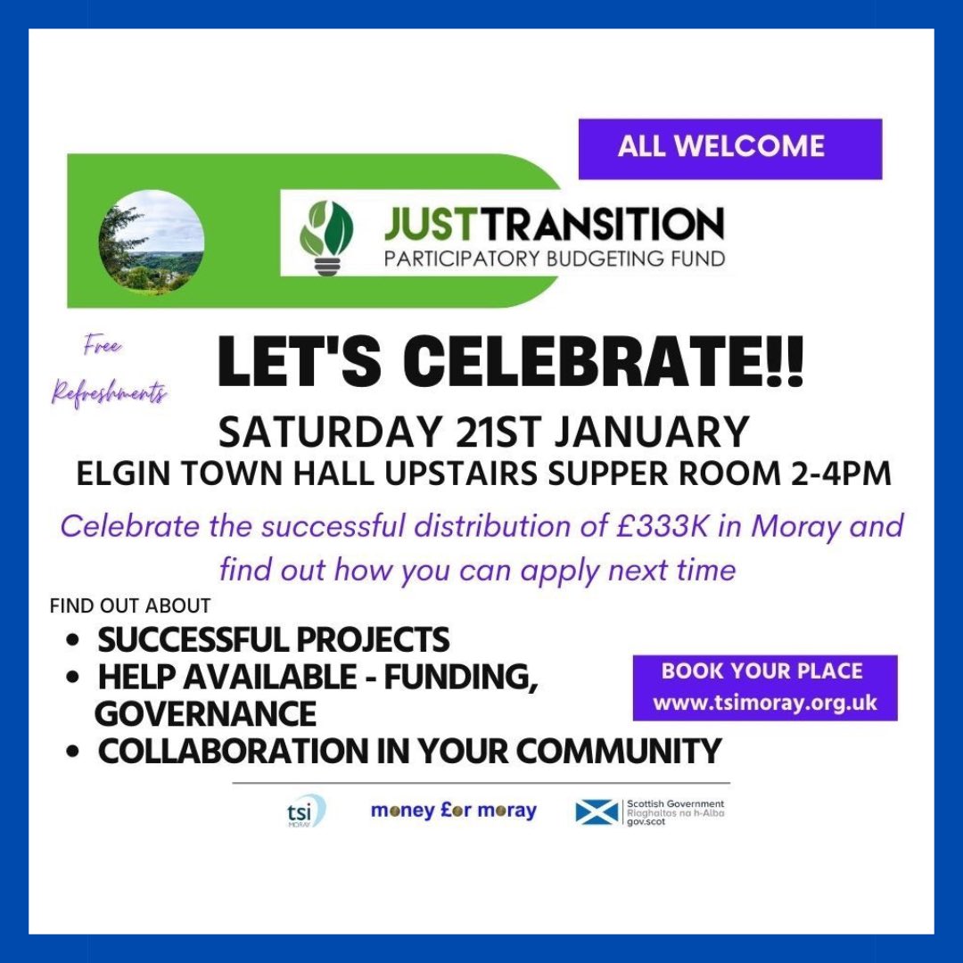 We will be at this Just Transition Let’s Celebrate event this Saturday at Elgin Town Hall 2-4pm! 

Come along and celebrate our new electric vehicle with us and all the other projects involved! 🚐