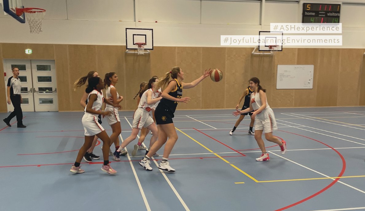 AmSchoolHague's tweet photo. “Basketball season is underway and our teams beginning with U12 all the way to our varsity players are being challenged by fantastic competition from our fellow international teams. ” Rosemary, Athletics Director
#ASHexperience
#JoyfulLearningEnvironments https://t.co/yavONJns6f