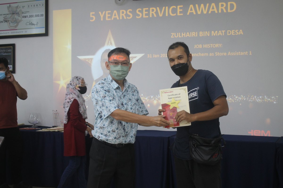Penchem101's tweet photo. Penchem 2023 CNY Celebration &amp; Service Awards Giving Ceremony

#Penchem
#2023CNY
#ServiceAward
#Festival https://t.co/wuKW3ISOyE