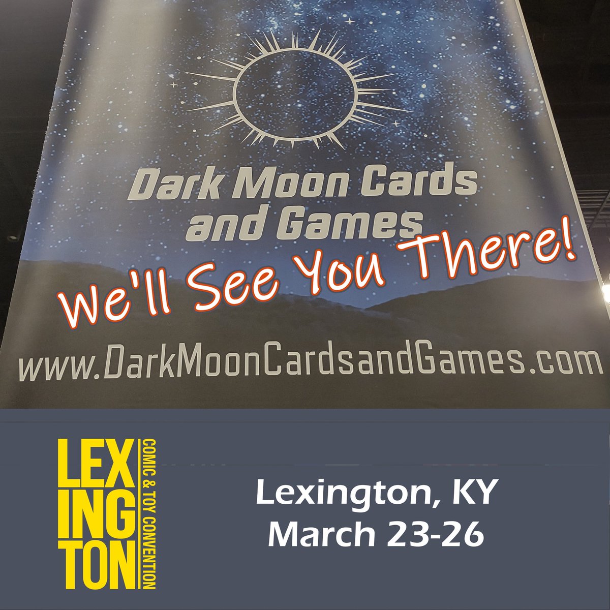 DarkMoonJapan1's tweet photo. We'll be at Lexington Comic &amp; Toy Convention again this year!  Will we see you again there?  

#pokemongo #pokemontcg #pokemon #lexcon2023 #lctc2023 #rementfigures #noblindboxes #pokemonplush

Shop Pokemon imported from Japan 🗾 anytime at https://t.co/WgYca5WOSg https://t.co/ftqkxAc3pL