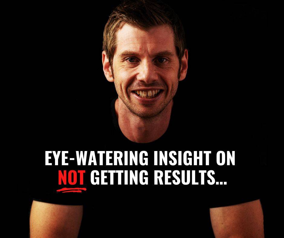 Charliehutton's tweet photo. [New Post] Eye-watering insight on NOT getting results… - https://t.co/ncoe1Js0wd https://t.co/un8Ic8fwoZ