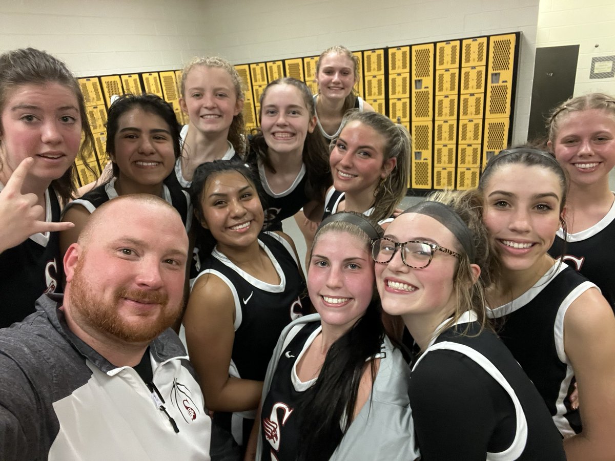 Started the day with a selfie and ended the day with a selfie!!! On to the finals, Friday night at 6:30 at Glencoe High School.