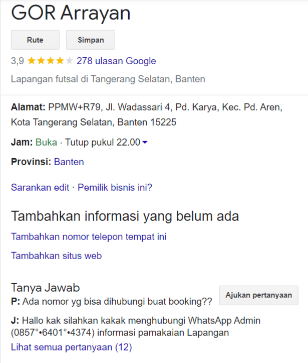 baronug's tweet photo. Hati-hati ada modus penipuan baru! Mengaku pemilik gor dan memberikan nomor kontak. Setelah dikontak, nanti korbannya diminta isi form booking dan membayar Rp 75.000/jam ke akun DANA atas nama Aprillo Djauhari. Ternyata orang ini bukan pengelola gor. Semoga @CCICPolri menindak https://t.co/34mstIVJDM