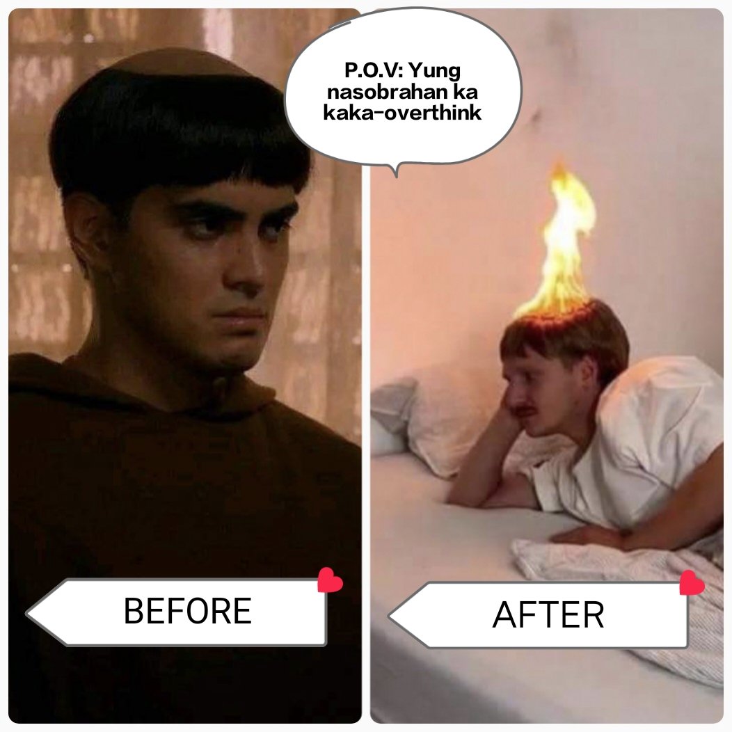 FilayBabuLabog's tweet image. Isang nagbabagang balita sa oras na ito, padre salvi nyong panot natagpuang umaapoy ang ulo kaka-overthink kay clarita, lalo tuloy napanot 😆 peace tayo padre ✌ @juanchotrivino 
#PadreSalvi #panot