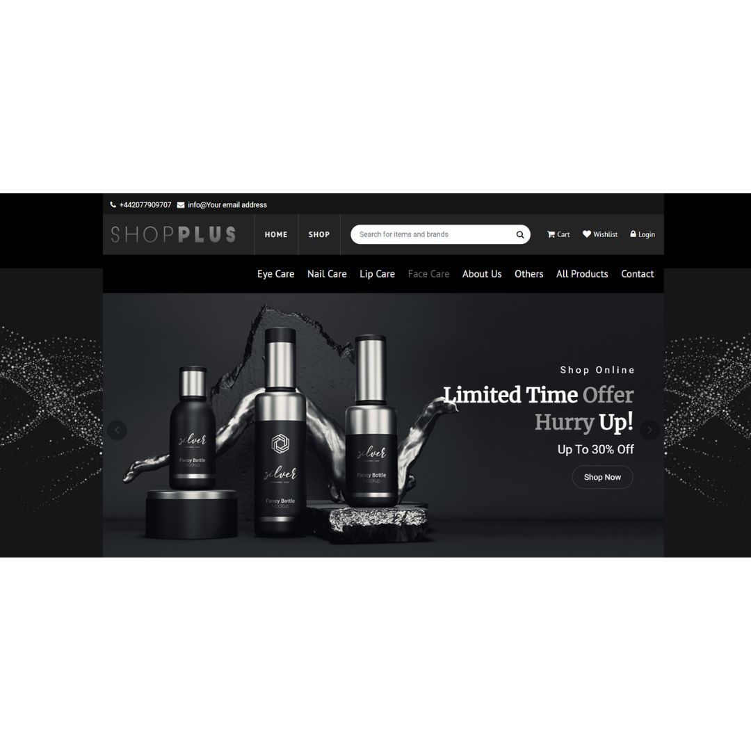 NewNineUK's tweet photo. New eCommerce theme. https://t.co/53iEjw9mCx