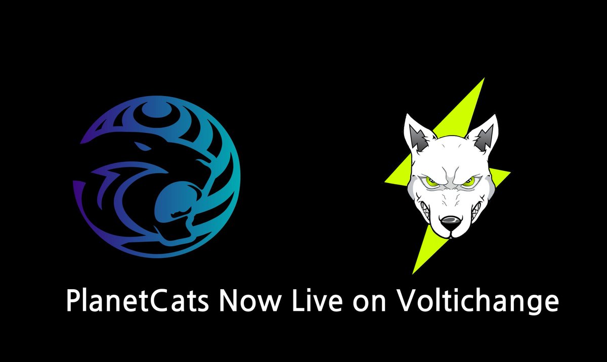 #PlanetCats and #VoltInu. 2 amazing teams.

Happy to see $Catcoin live on #VOLTICHANGE.

Tokenizing the Lungs of Planet Earth 🌎

<a href="/catcoin_io/">PlanetCats 🌎🌴🌴🐈🐅🐅</a> #BNB #Staking #NFTs