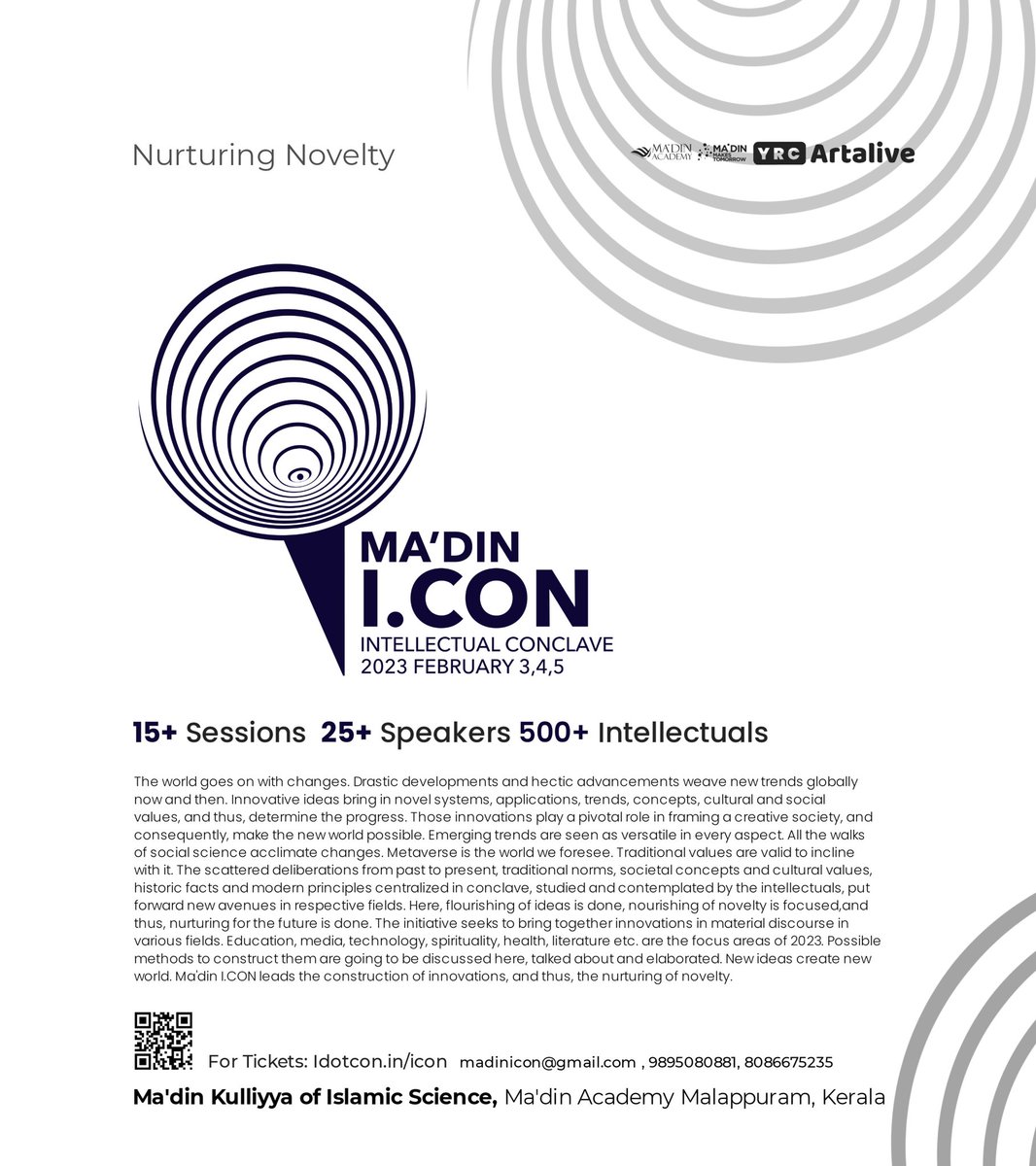 IconMadin's tweet photo. Madin Intellectual conclave https://t.co/Ztu0D45qCQ
