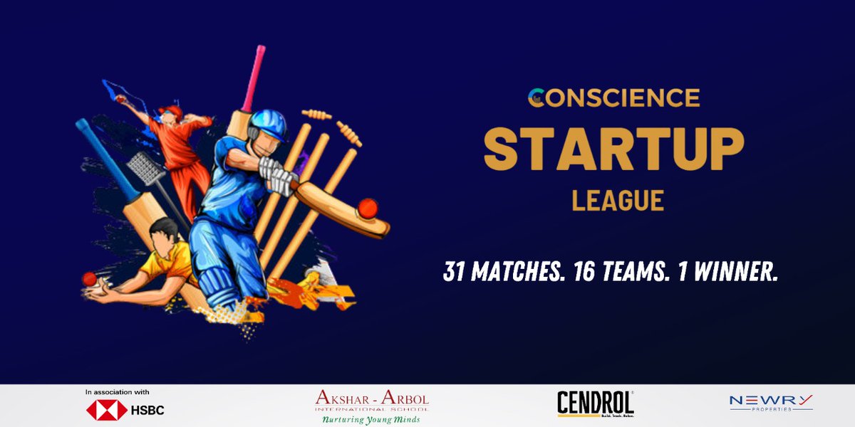 consciencemfo's tweet photo. @consciencemfo is organising a cricket tournament for the startup ecosystem. 16 Teams. 4 Groups. 
Jan 19-22 &amp; 26-28
Follow for live updates :)
#consciencestartupleague https://t.co/vms1GS45bm