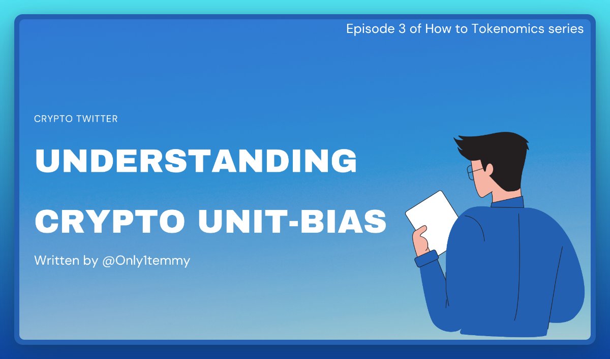 Are you aware of the crypto unit bias and how it could be impacting your investments?

Read on to find out

🧵🧵