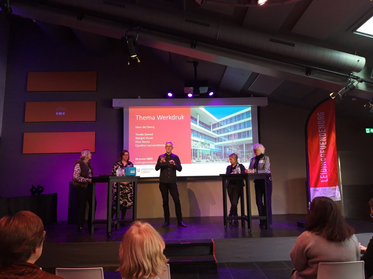 Start leidinggevendendag <a href="/HU_Utrecht/">Hogeschool Utrecht (inactief)</a> over het actuele en relevante Thema Werkdruk.