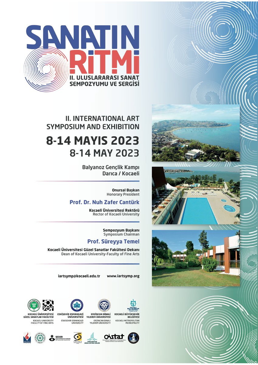 gsf_kou's tweet photo. Fakültemiz tarafından ilki 16-20 Kasım 2021 tarihlerinde gerçekleştirilen Uluslararası Sanat Sempozyumu’nun (IARTSYMP: International Art Symposium) ikincisi 8-13 Mayıs 2023 tarihleri arasında gerçekleştirilecektir. Detaylı bilgi için:  https://t.co/Xxw5sRwIMI @kou92official https://t.co/K8aOao8Q8t