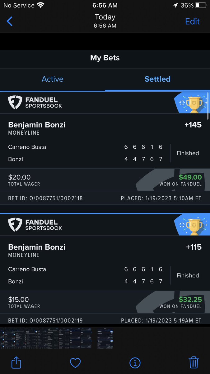 steadycapperSP's tweet image. Another one ☝️ 🎾