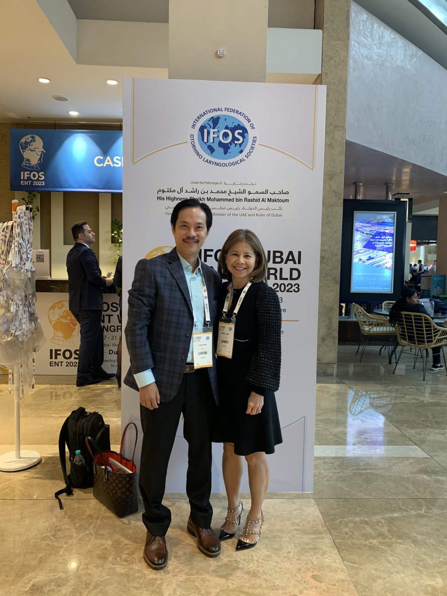 Best part of #IFOS2023…catching up with international colleagues such as Prof Luan Tran from Vietnam ⁦@Ifos2023⁩