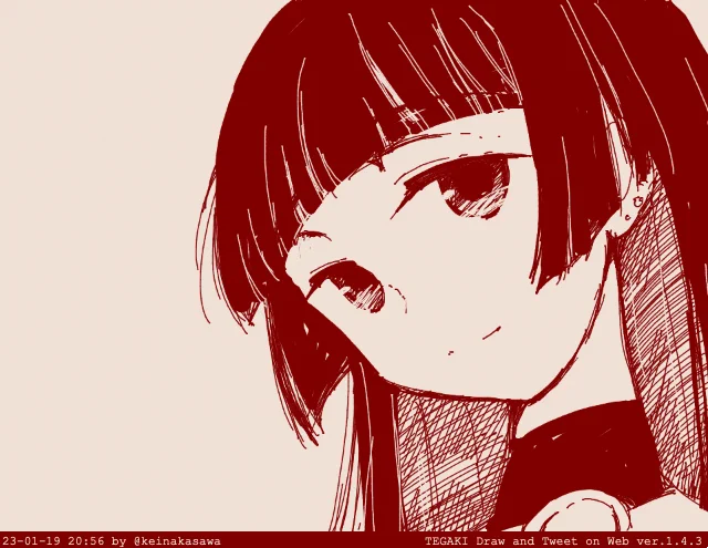 PAさん#ぼっち・ざ・ろっく #tegaki_dt 