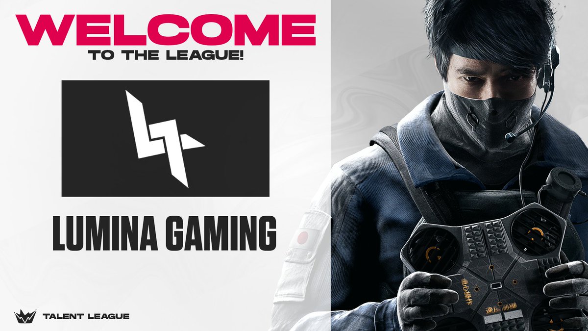 Please welcome, <a href="/LuminaGamingorg/">Lumina Gaming</a>  to the Talent League R6 Season 9 Invite Open Qualifiers! 

- @Magi_R6 
- <a href="/RololoR6/">Rololo</a> 
- @R6Jono 
- @zetR6S 
- <a href="/itsSolros_/">solros</a> 

Want to have a shot at our €1.000 prize pool?
Sign ups are below!
🔗bit.ly/3QFuEgY