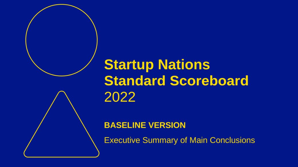 The Executive Summary from our Startup Nations Standards Baseline report is out!
See it in our post:
linkedin.com/feed/update/ur…