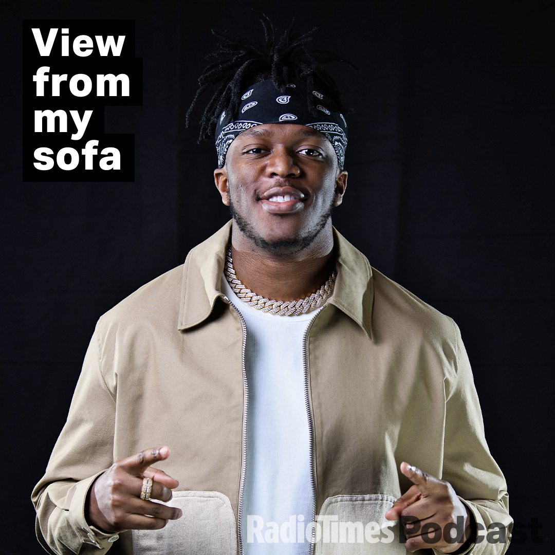 RadioTimes's tweet photo. Our guest on the #ViewFromMySofa podcast is the YouTuber, boxer and music artist @KSI π₯ In this episode, #KSI reminisces on his favourite TV shows from his childhood and reveals how his fear of failure has helped to fuel his career success π§ Listen here: https://t.co/WmfX8WZwmH https://t.co/DZf8IasJAE