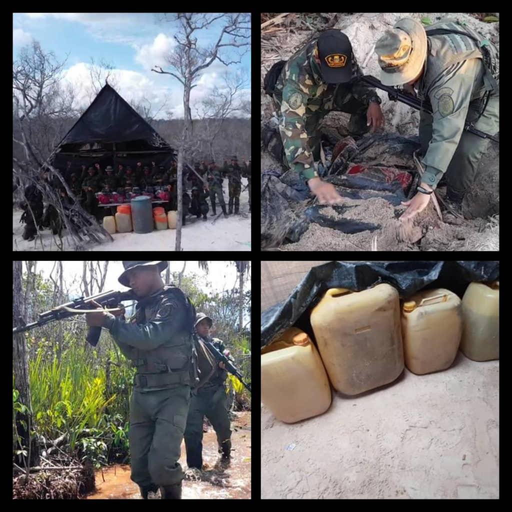 dhernandezlarez's tweet image. Operación Escudo Bolivariano “Autana 2023” #FANB desplegada en el territorio Amazonas Parque Nacional Yapacana, consolidando la protección ambiental, la seguridad y defensa nacional, localiza y desmantela campamento de minería ilegal.