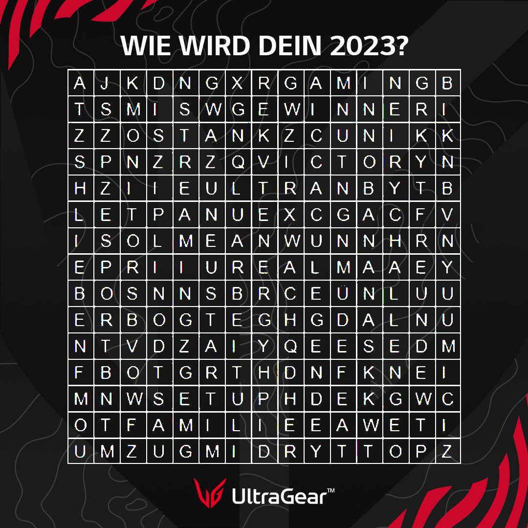 Du möchtest wissen wie dein Jahr 2023 so wird? Die ersten 3 Worte, die du findest beschreiben es perfekt. 
Sag uns in den Kommentaren, was herausgekommen ist 👀
