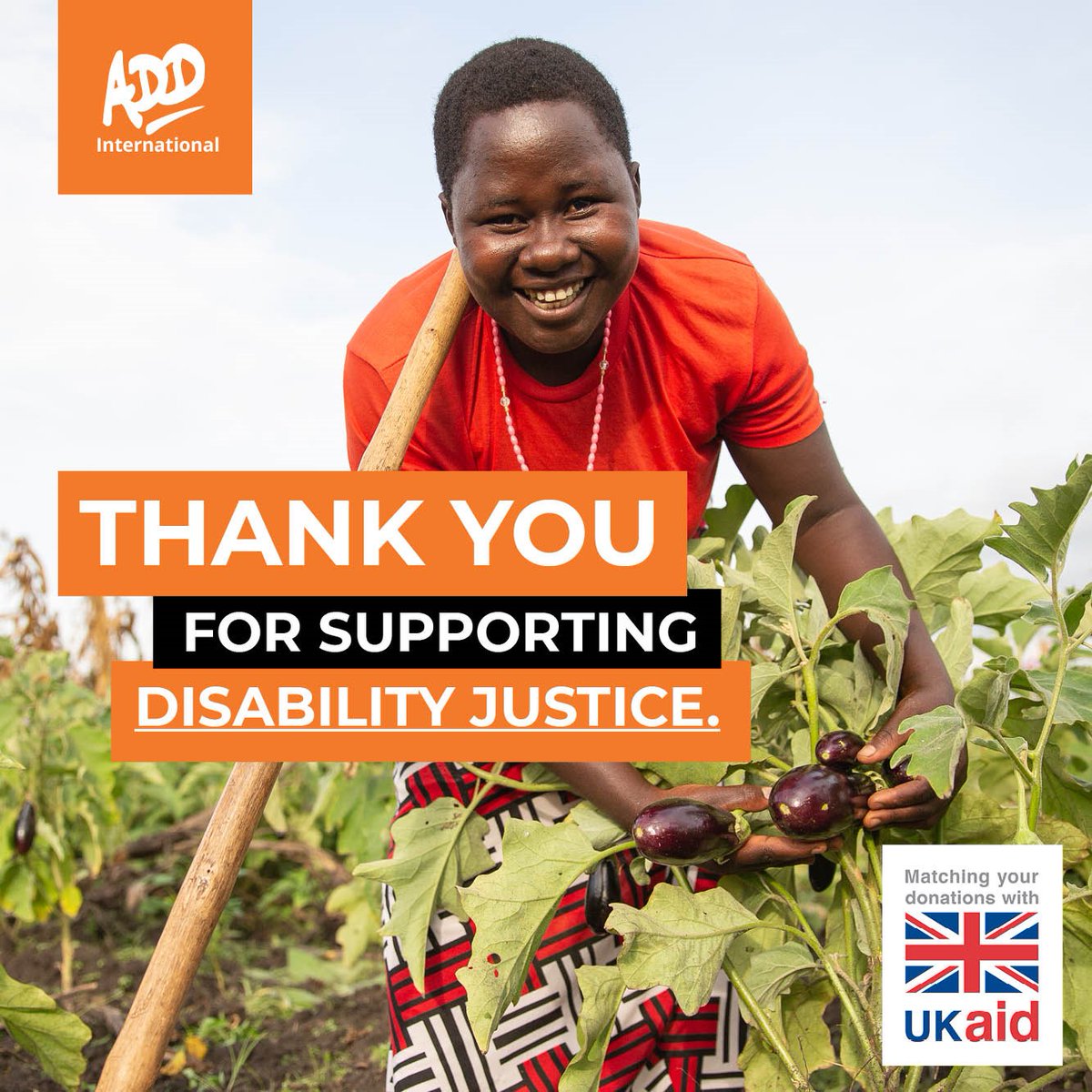 Thank you to everyone who supported our 100% #Homegrown appeal last year! We raised £156,124.54 which includes £71,577.27 of match funding from the UK government and @FCDOGovUK #Uganda #kitchengardens #UKAidMatch #DisabilityJustice #DisabilityRights