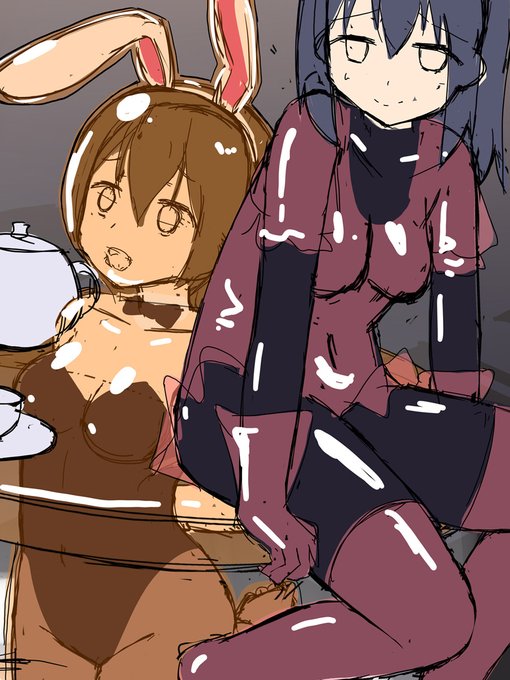 固めっぽいのを描いてる 