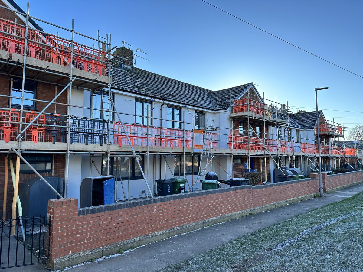 Chris Pearson (@chris_g_pearson) on Twitter photo Great to see some of our #Retrofit works in progress in Hartlepool this morning. These improvements are going to have some real positive impacts for our <a href="/Thirteen_Group/">Thirteen Group</a> customers #TeamThirteen Great to see some of our #Retrofit works in progress in Hartlepool this morning. These improvements are going to have some real positive impacts for our <a href="/Thirteen_Group/">Thirteen Group</a> customers #TeamThirteen