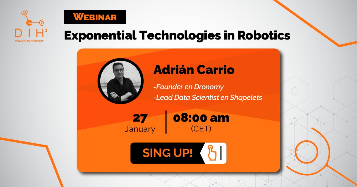 ISDIacc's tweet image. Interested in trending exponential technologies and how they are contributing to very innovative applications in Robotics, ranging from autonomous cars to robotic surgery? Sign up to this webinar to find out more!👇
eventbrite.es/e/webinar-expo…