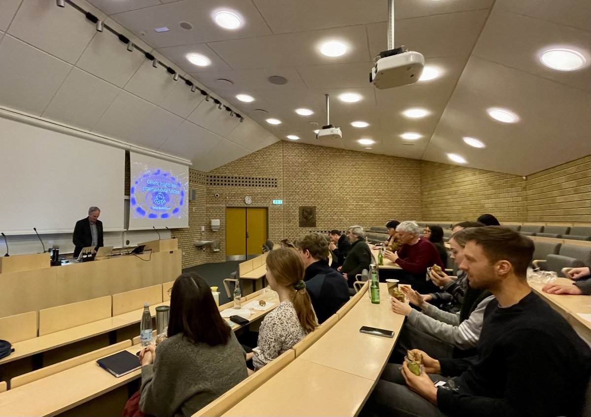 MembranesTheme's tweet image. Thank you Dr. Bockenhauer for making the journey from rainy London to rainy Denmark, and giving a wonderful talk on genetic insights into proximal tubular function.
#nephrology #proximaltubule #aarhusuni