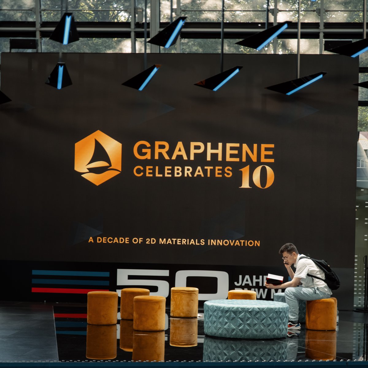 2023 marks The Graphene Flagship's 10th anniversary, and we have plenty of exciting events and initiatives we’re passionate about in the works! Take a look at some of our upcoming activities you can participate in and milestones we're celebrating! ✨ https://t.co/Y6QzXnxX7B https://t.co/Bs7rUqxs55