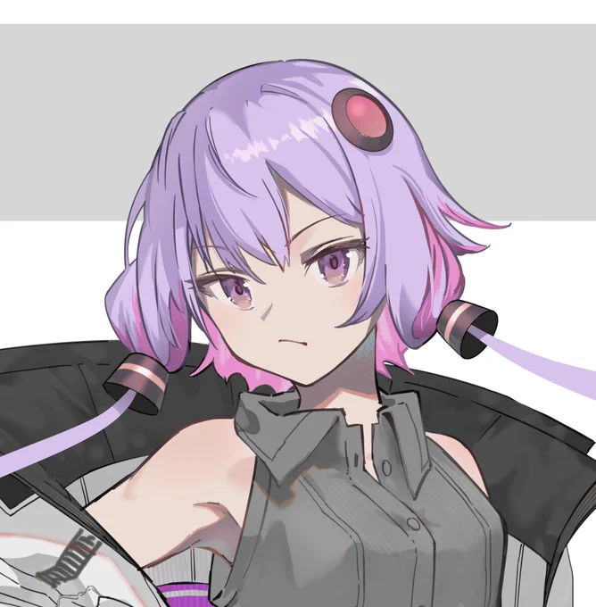 ゆかりさんあと少し描く 